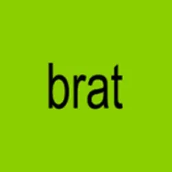 Album cover for Brat